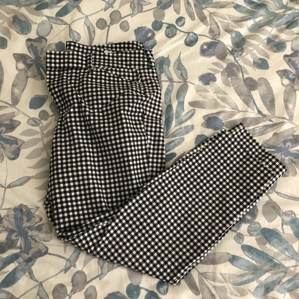 Gingham Old Navy pants
